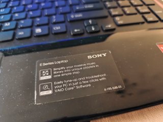 Portátil Sony Vaio 15 Negro