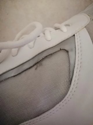 Sneakers bianche e beige taglia 42