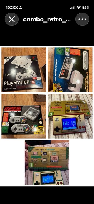 Lote Retro Nintendo + PlayStation Classic – 300€