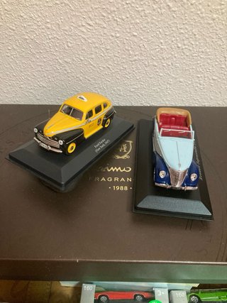 Pack 7 maquetas de coches a escala