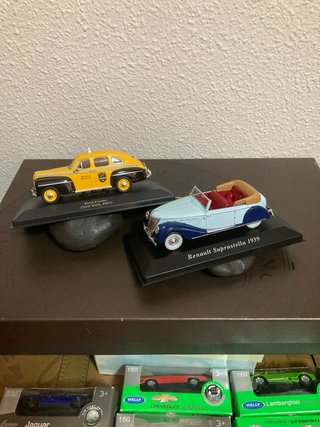 Pack 7 maquetas de coches a escala