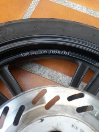 Rueda Delantera Peugeot Tweet 50