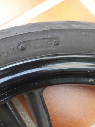 Rueda Delantera Peugeot Tweet 50