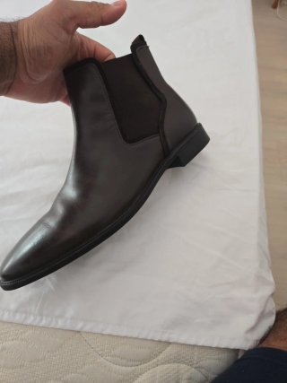 Botines Chelsea ASOS DESIGN Cuero Marrón