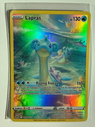Lapras GG05/GG70 Crown Zenith Pokémon TCG NM
