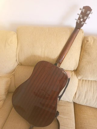 Guitarra Acústica Fender western Sunburst