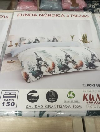 Funda Nórdica 3 Piezas Cama 150
