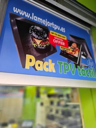 TPV Táctil Doble Marca HP i5, 8-16ram, 256ssd