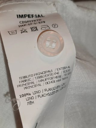 Camicia Lino Imperial Tg L