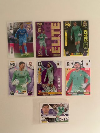 Cromos de Fútbol Thibaut Courtois