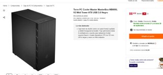Chasis MasterBox MB600L V2 para servidor o empresa
