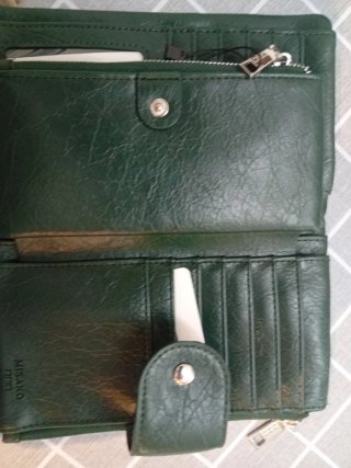 Monedero Misako verde