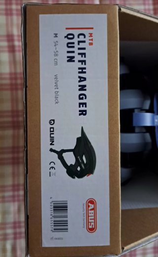 Casco ABUS MTB CLIFFHANGER QUIN Negro