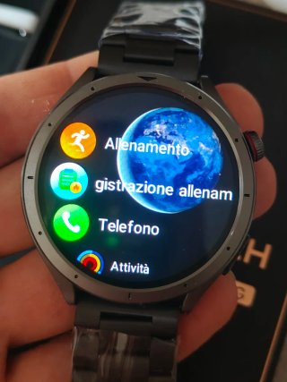 Smartwatch Uomo ECG HRV AI GPT Chiamate Bluetooth