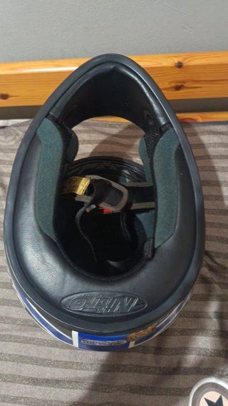 Casco Moto Nitro Racing N600V Azul Talla M