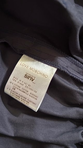 Chaqueta corta Love Moschino azul marino