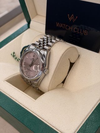 Rolex Datejust Lady 36mm jubilee Esfera Rosa