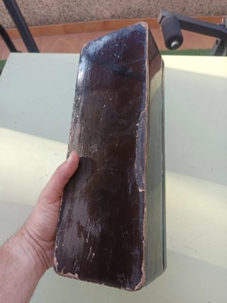 Caja japonesa madera lacada Meiji siglo XIX