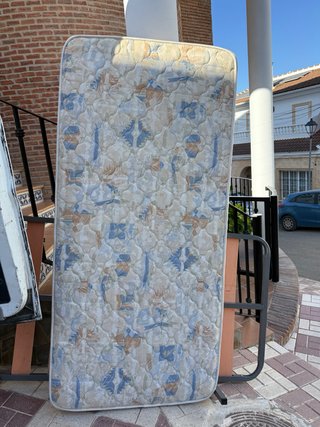Colchón y somier 90 cm