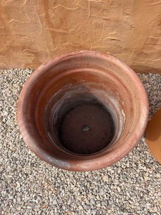 3 Macetas de Terracota Grandes 10 euros cada una