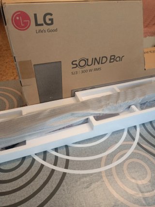 Barra de Sonido LG SJ3 300W RMS