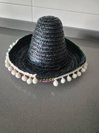 Sombrero messicano nero per bambini