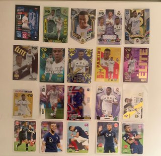Cromos de fútbol Mbappé Panini