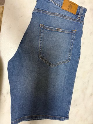 Pantalón corto chico Springfield azul