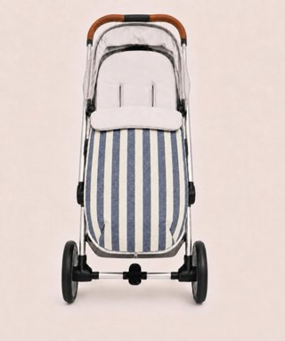 Saco para silla de paseo a rayas