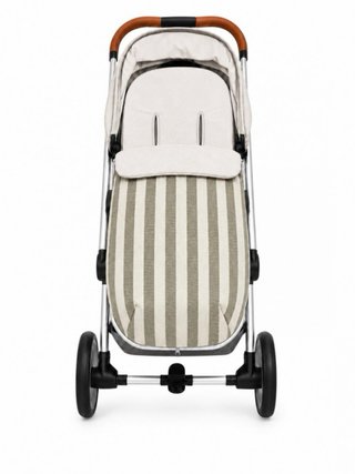 Saco para silla de paseo a rayas
