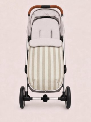 Saco para silla de paseo a rayas