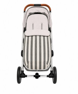 Saco para silla de paseo a rayas