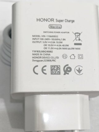 Cargador Honor 66W Original Super Charge