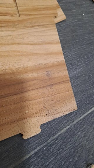 Organizador de escritorio de madera