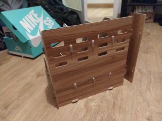 Organizador de escritorio de madera