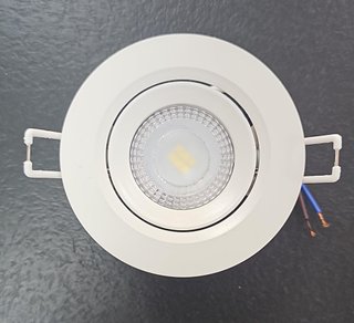 Lote de 6 mini-downligth LED Empotrable 5W