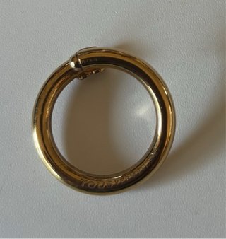 Collar Tous Cuero y Plata con 4 colgantes