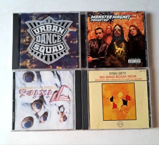 CDs Urban Dance Squad Monster Magnet Pixies Getz