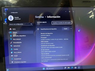 Lenovo i7 8gb de Ram 1tera disco