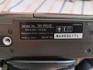 Videocámara Panasonic VHS-C NV-R50