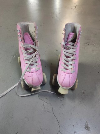 Patines rosas niña 4 ruedas