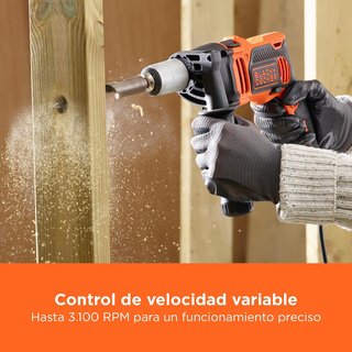 Taladro Percutor Black Decker 850w 54.400 IPM *