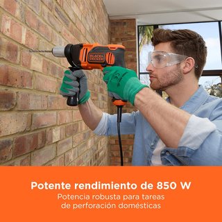 Taladro Percutor Black Decker 850w 54.400 IPM *