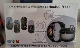 Smartwatch X9 + Auriculares Bluetooth