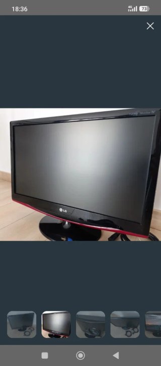 Monitor LG M237WDP-PC 23 Full HD con TV y altavoce