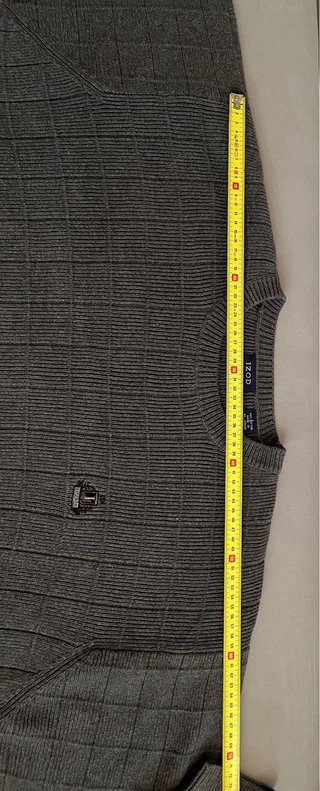 Jersey IZOD gris vintage