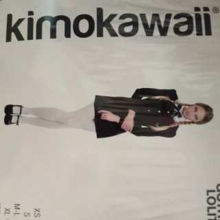 Disfraz Miércoles Kimokawaii Talla Única