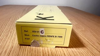 K*train YEV-01 C Coche viajeros RENFE B-7000 H0