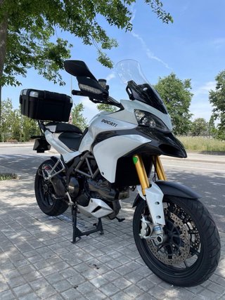 Ducati Multistrada 1200 S Touring Blanca