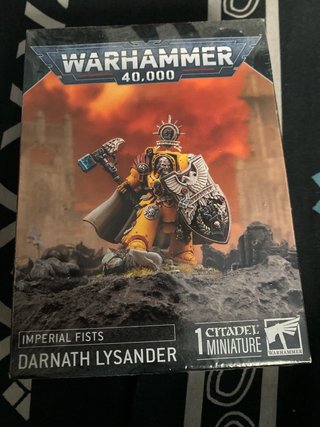 Warhammer 40,000 Imperial Fists Darnath Lysander